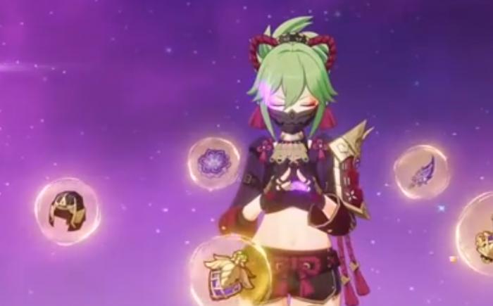 原神乐园遗落之花适合什么反应1