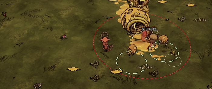 饥荒蜘蛛和什么养在一起3