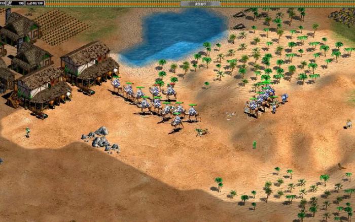 帝国时代2帝王骆驼兵怎么造1