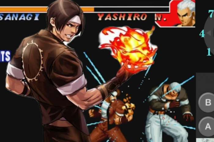 拳皇97草稚京蓄力放火怎么放2