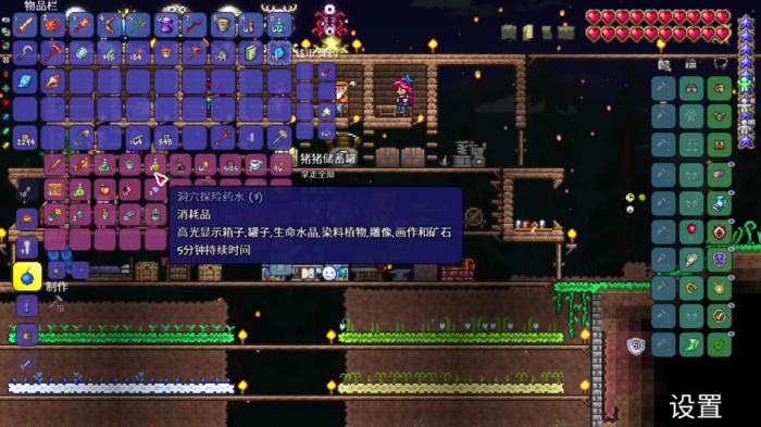 泰拉瑞亚洞穴探险药水实用性怎么样2