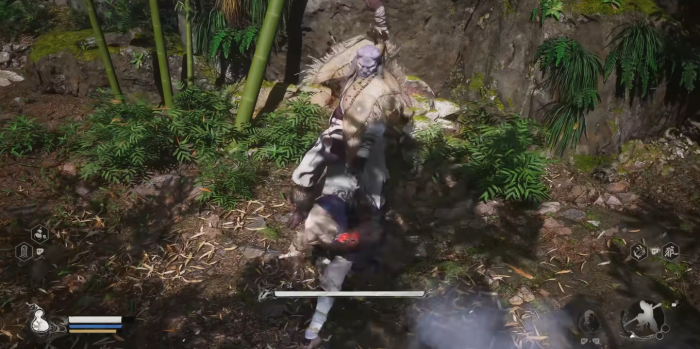 黑神话悟空翠竹林的第一个BOSS怎么打1