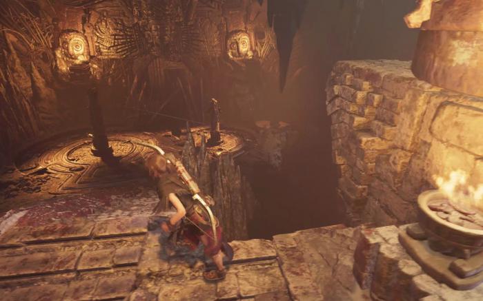 古墓丽影怎么把桥拉起来3