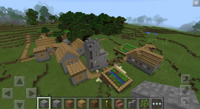 我的世界怎么自制村庄1