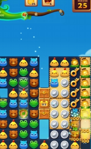 开心消消乐2079怎么过1