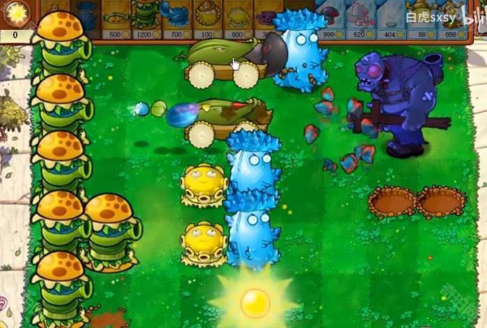 《植物大战僵尸杂交版》挑战模式第4关通关攻略6