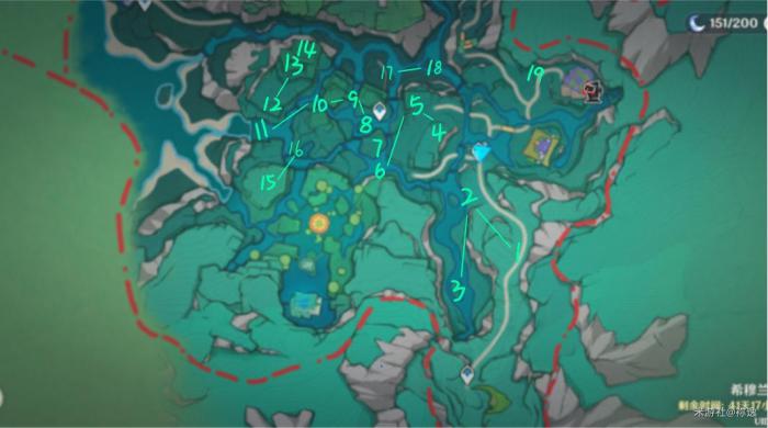 《原神》赐福森林宝箱全收集攻略2