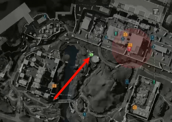 三角洲行动鳄鱼入侵大坝点位在哪2