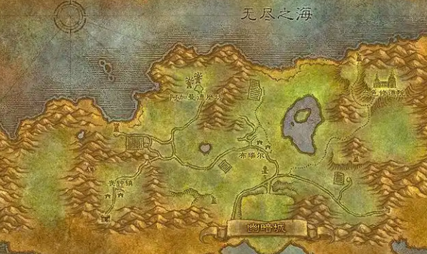 魔兽世界提瑞斯法林地怎么去1