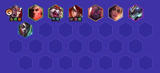 金铲铲之战s9四潜艾卡阵容怎么搭配6