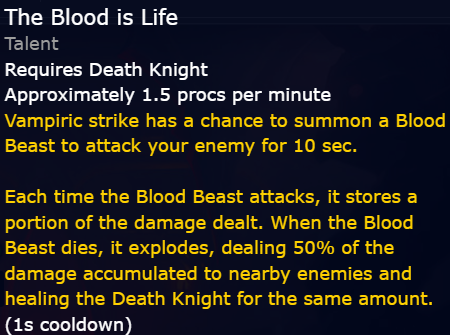 魔兽世界11.0血DK萨莱茵英雄天赋效果是什么59