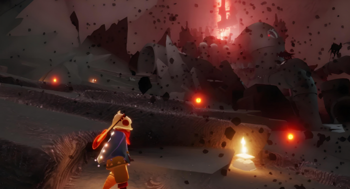 光遇伊甸暴风眼如何躲避龙和石头2