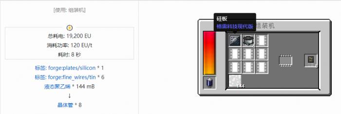 我的世界格雷科技现代版器件合成表大全2