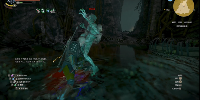 巫师3阿巴亚怎么打2