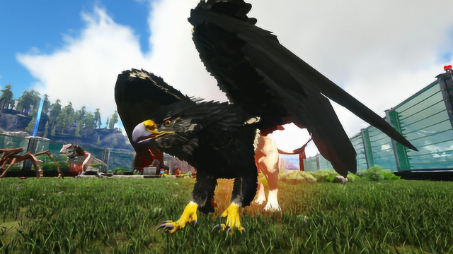 方舟生存进化狮鹫到底吃什么驯服3