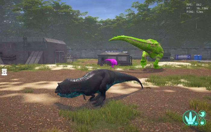 恐龙岛怎么喝水吃肉的1