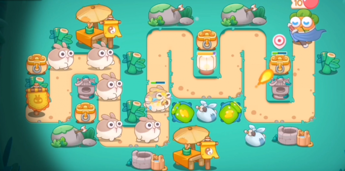 保卫萝卜4卧兔藏龙31怎么过1