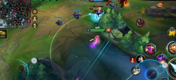 英雄联盟手游中路怎么支援1
