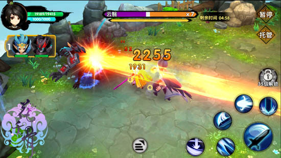 花千骨蜀山坡道怎么打2