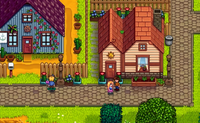 星露谷物语海莉住在哪里1