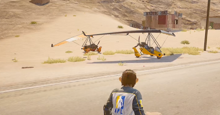 绝地求生大逃杀滑翔机在哪1