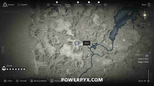 刺客信条影钥匙位置大全11