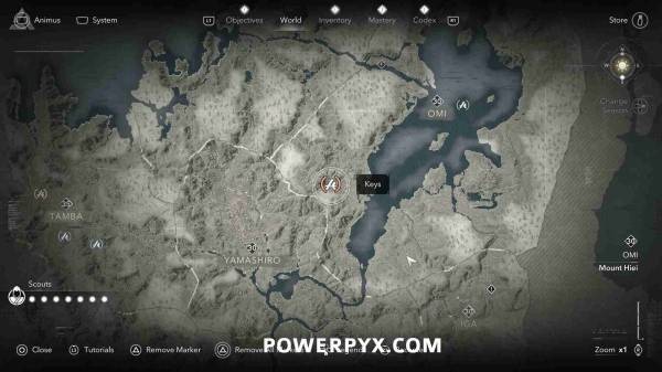 刺客信条影钥匙位置大全19