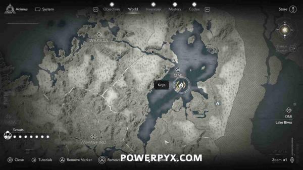 刺客信条影钥匙位置大全21