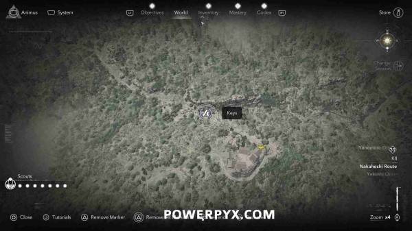 刺客信条影钥匙位置大全54