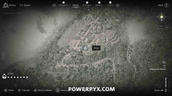 刺客信条影钥匙位置大全58