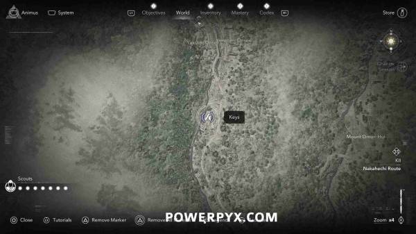 刺客信条影钥匙位置大全62