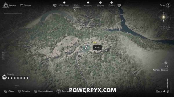 刺客信条影钥匙位置大全64