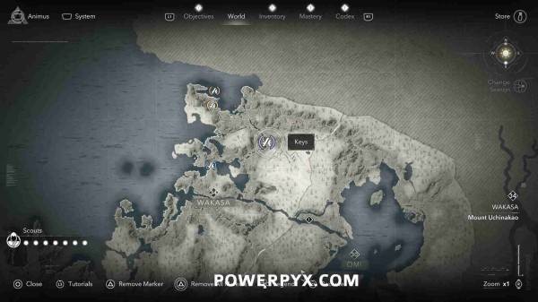 刺客信条影钥匙位置大全83