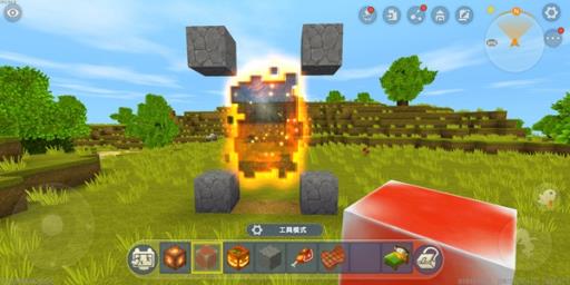 迷你世界怎样用传送门到另一个地方?3