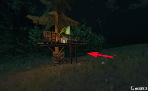 绿色地狱树屋怎么上去?1