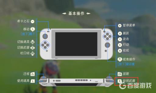 塞尔达怎么投掷物品?2