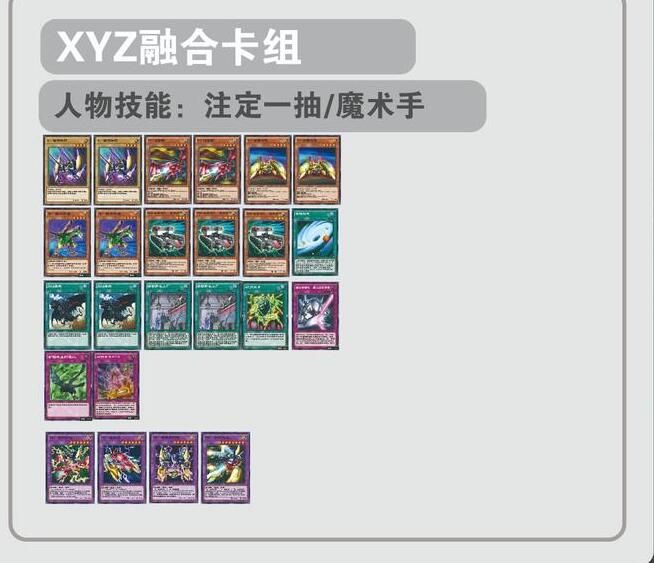 游戏王决斗链接xyz融合卡组攻略1