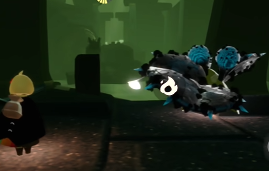 光遇墓土怎么飞上去拿小金人1